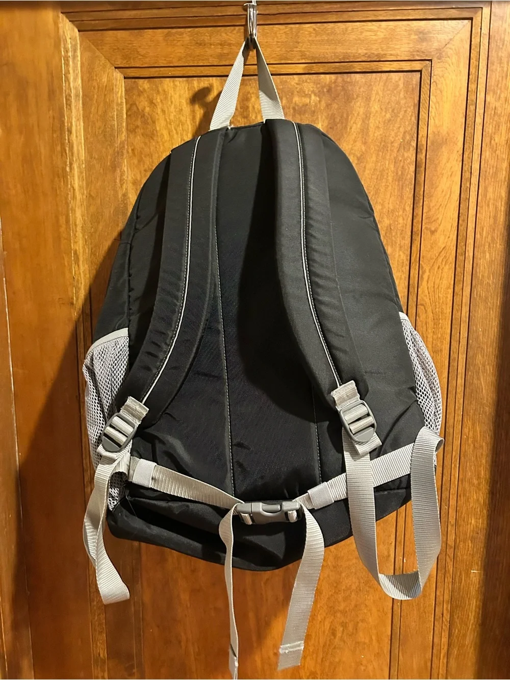 L.L. Bean Black Backpack with Gray Accents